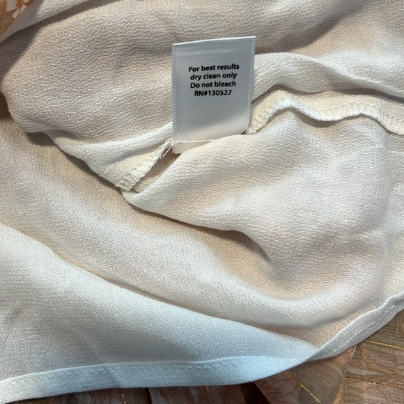 Shore, Lux Gold Threaded,Completely Lined Dress, Absolutely Gorgeous, Size XS - Picture 7 of 12